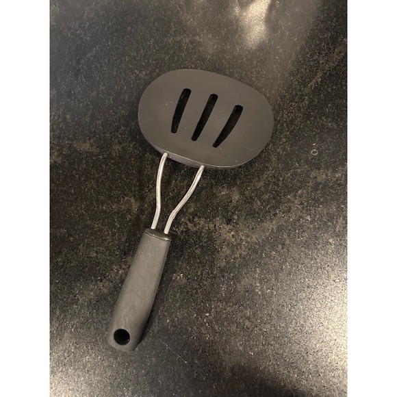 OXO Good Grips Large Slotted Nylon Flexible NonStick Spatula Turner - Picture 2 of 9